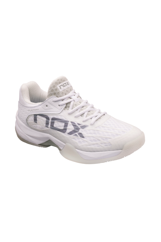 NOX AT10 LUX White/Grey Padel Shoes