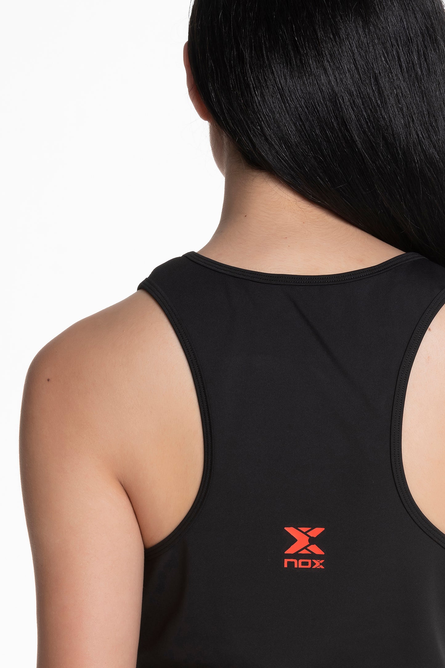 NOX Women Team Black Tank Top EDT25