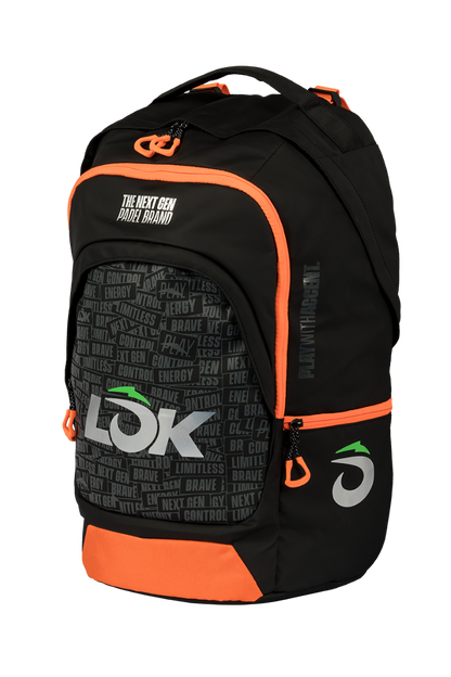 LOK Maxx Gen 2 Black/Orange Backpack