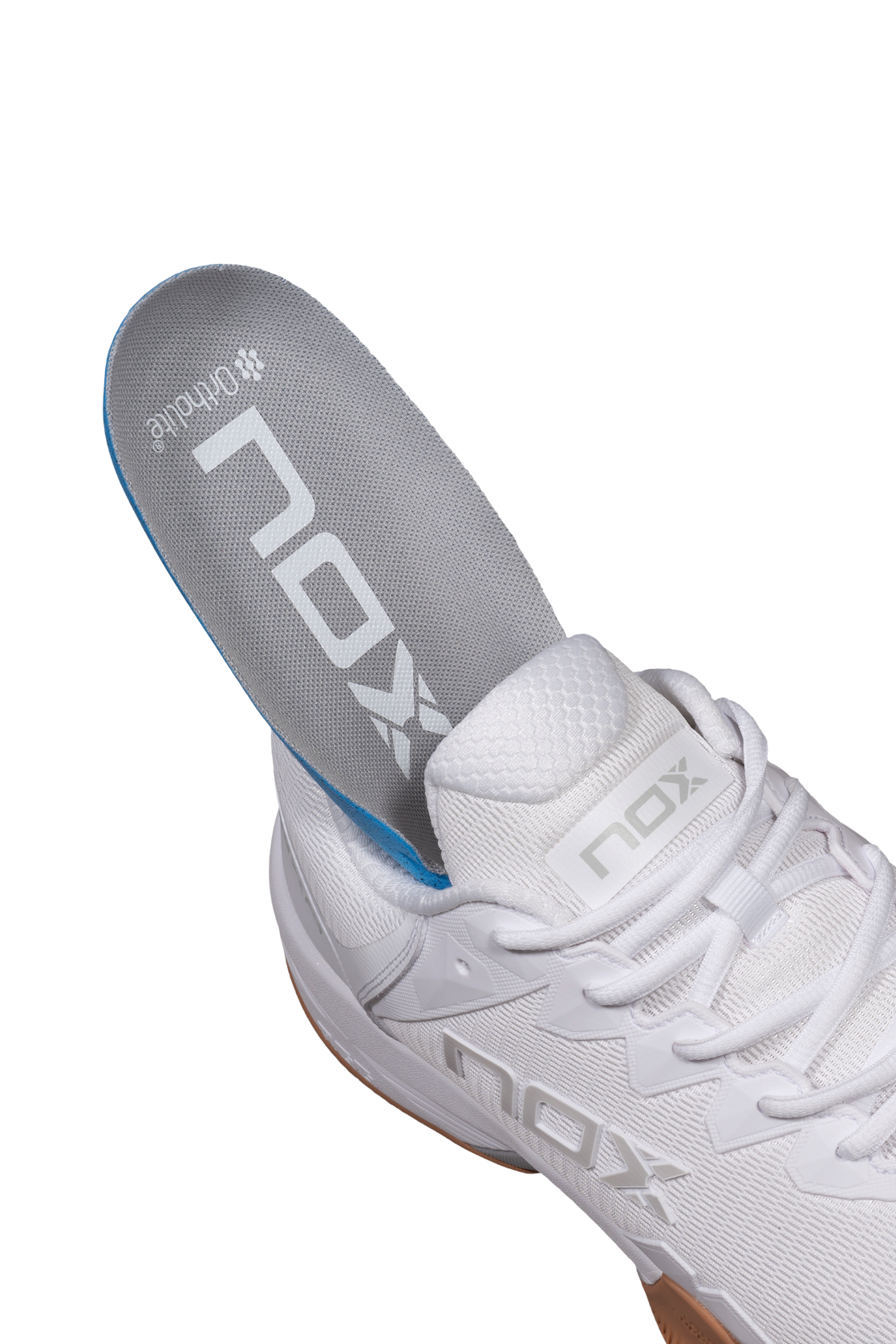 NOX ML10 Hexa White/ Gum Rubber Shoes