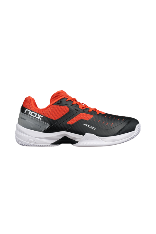 NOX AT10 PRO Black/ Red Padel Shoes