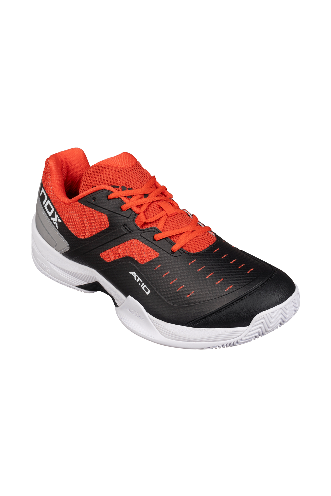 NOX AT10 PRO Black/ Red Padel Shoes