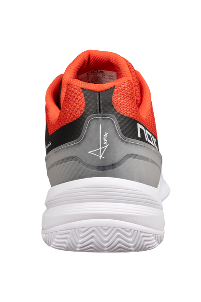 NOX AT10 PRO Black/ Red Padel Shoes