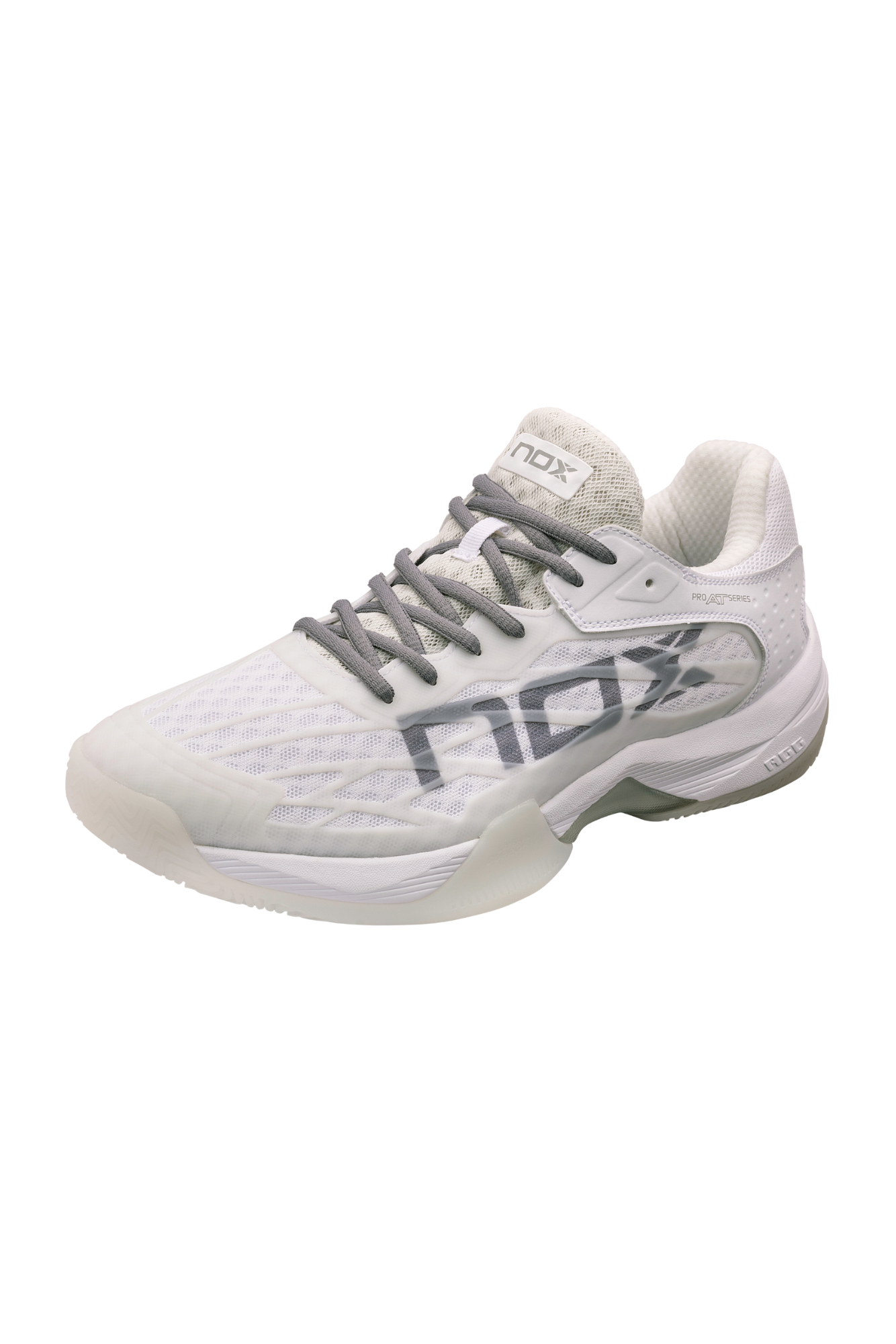 NOX AT10 LUX White/Grey Padel Shoes