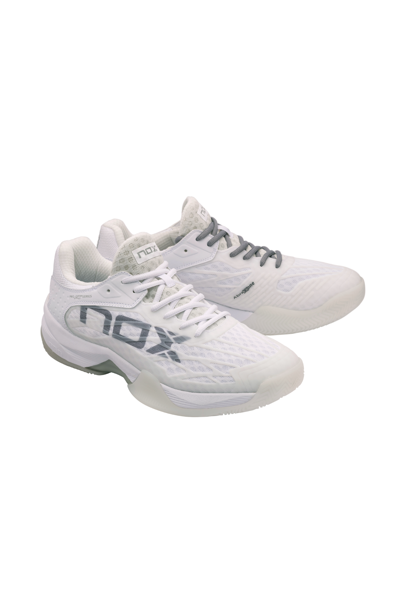 NOX AT10 LUX White/Grey Padel Shoes