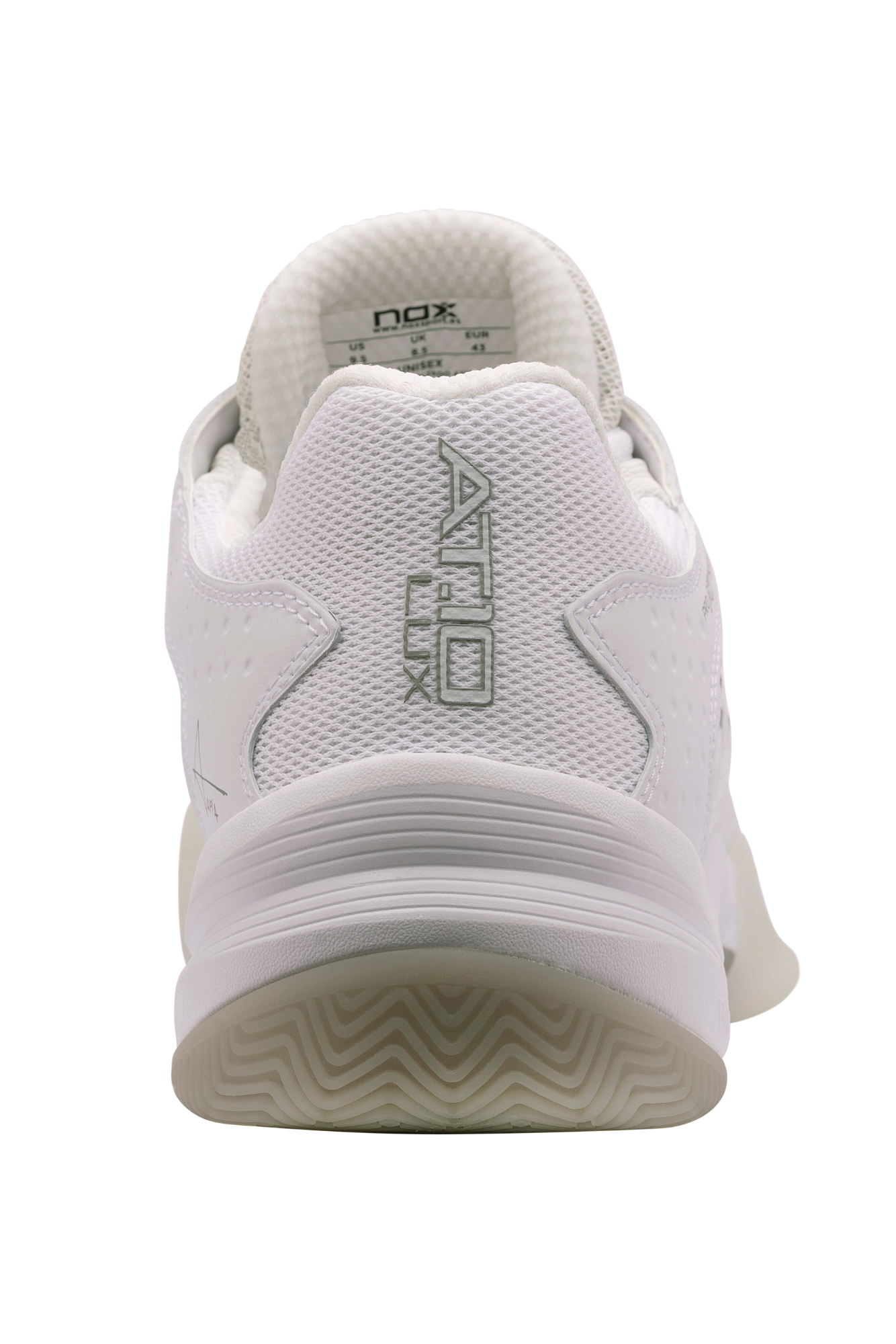 NOX AT10 LUX White/Grey Padel Shoes