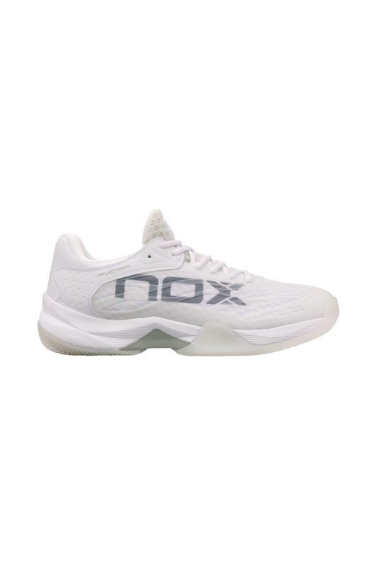 NOX AT10 LUX White/Grey Padel Shoes