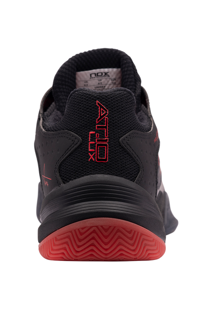 NOX AT10 LUX Black/Red Padel Shoes