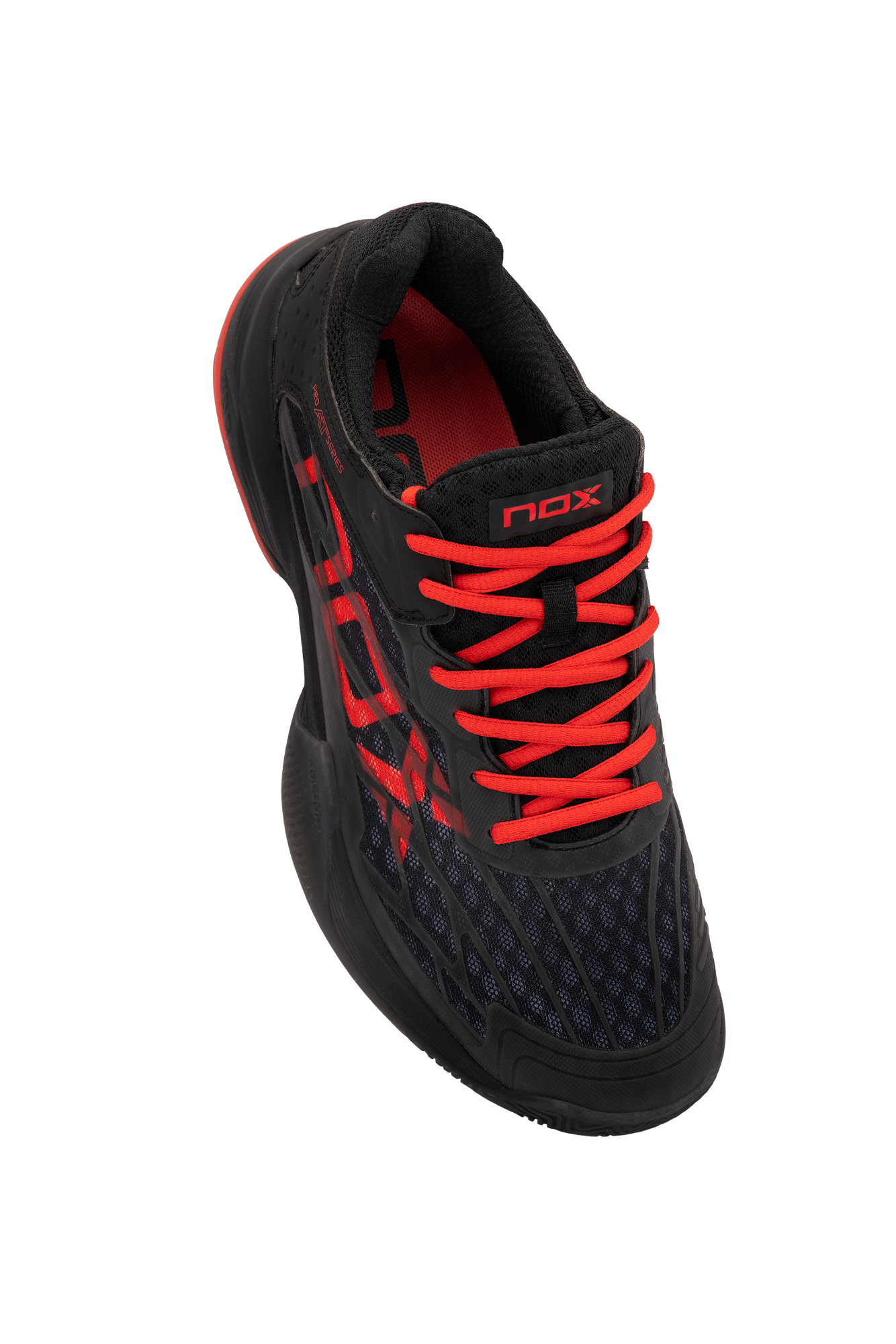 NOX AT10 LUX Black/Red Padel Shoes