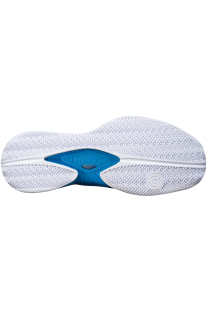 NOX Nerbo White/Swedish Blue Padel Shoes