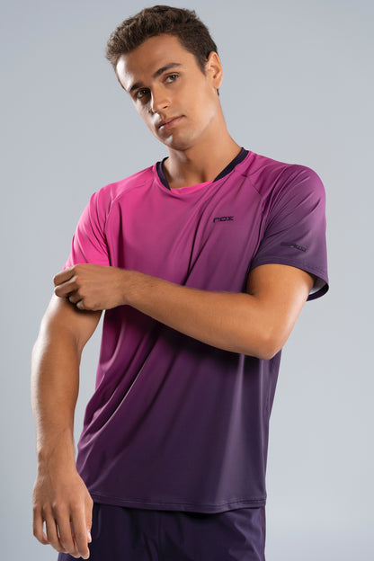 NOX Men PRO Blackberry Rose Degraded T-shirt