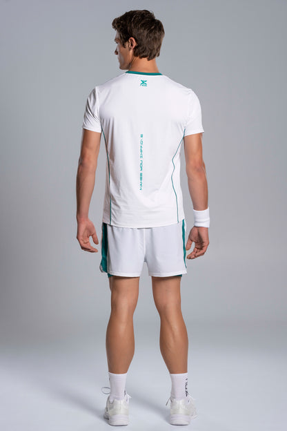 NOX Men PRO White/Ivy Green T-Shirt