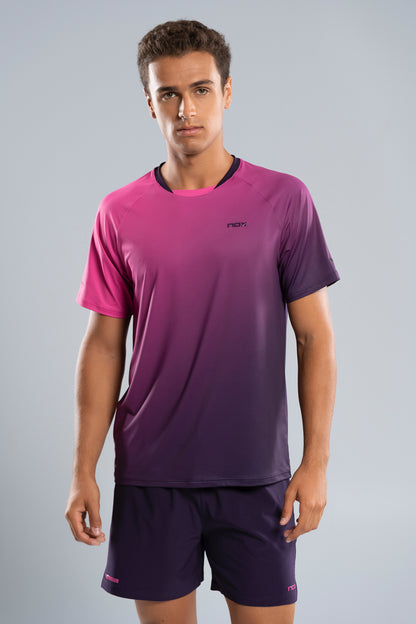 NOX Men PRO Blackberry Rose Degraded T-shirt