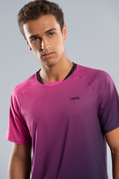 NOX Men PRO Blackberry Rose Degraded T-shirt