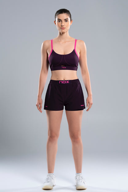 NOX Women PRO Deep Purple Sports Bra