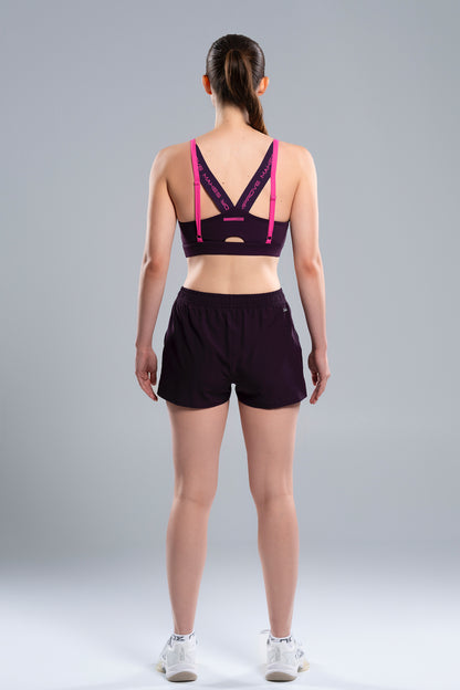 NOX Women PRO Deep Purple Sports Bra