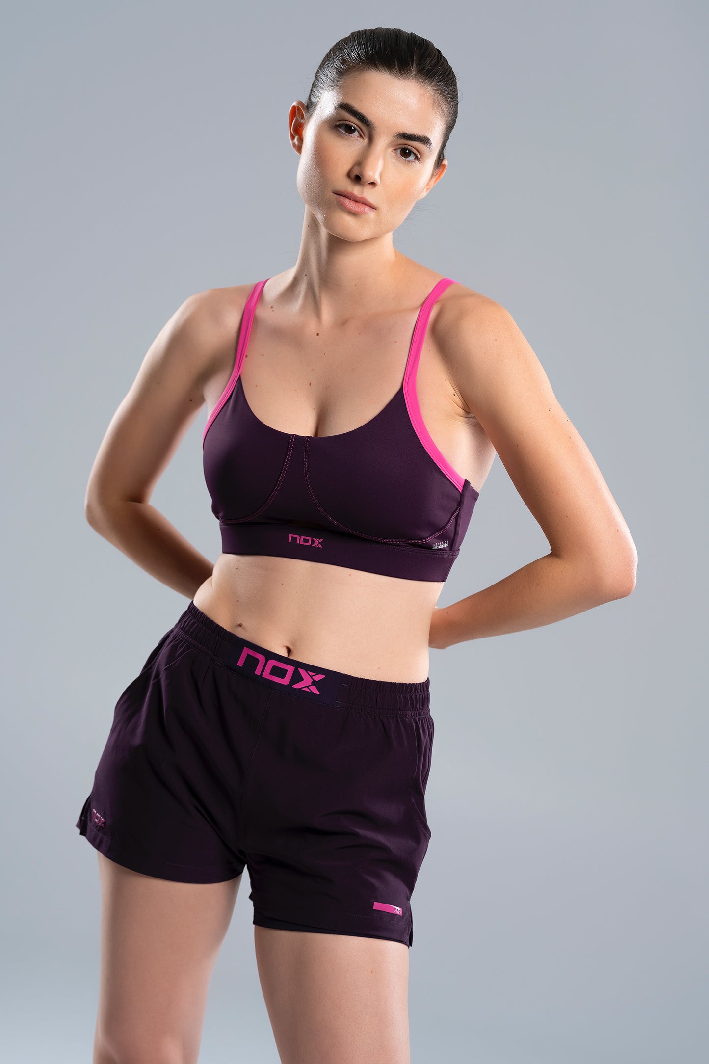 NOX Women PRO Deep Purple Sports Bra