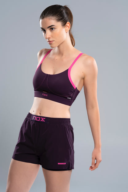 NOX Women PRO Deep Purple Sports Bra