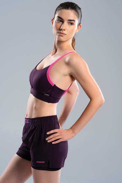 NOX Women PRO Deep Purple Sports Bra