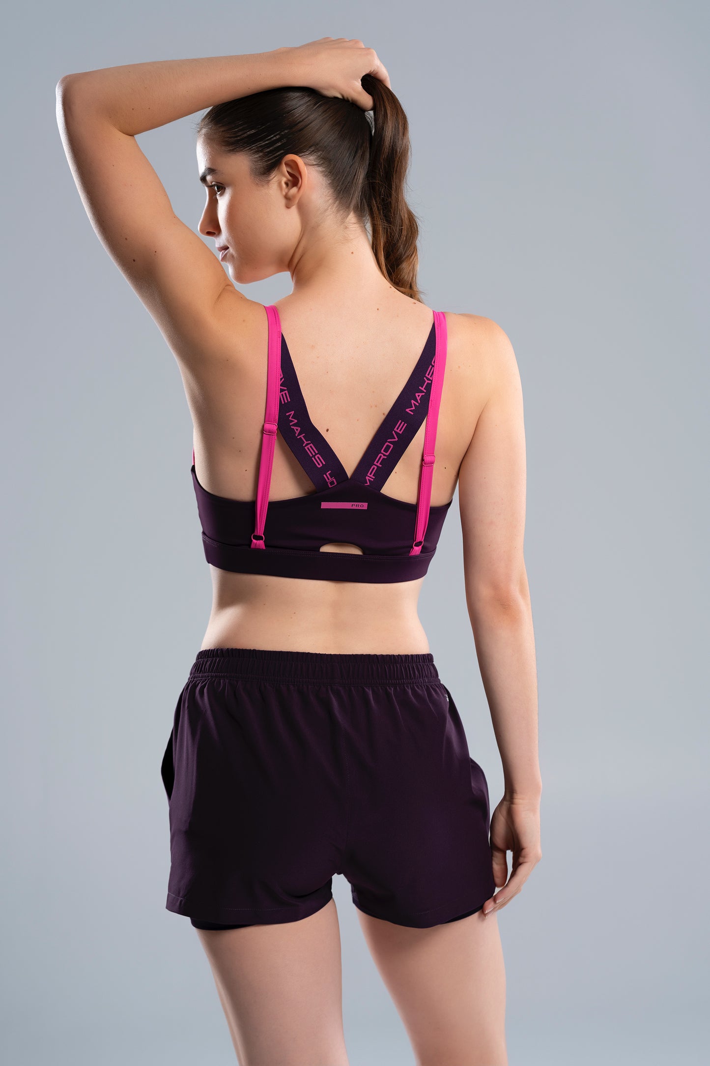 NOX Women PRO Deep Purple Sports Bra