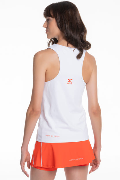 NOX Women White Team Tank Top
