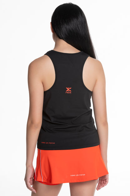 NOX Women Team Black Tank Top EDT25