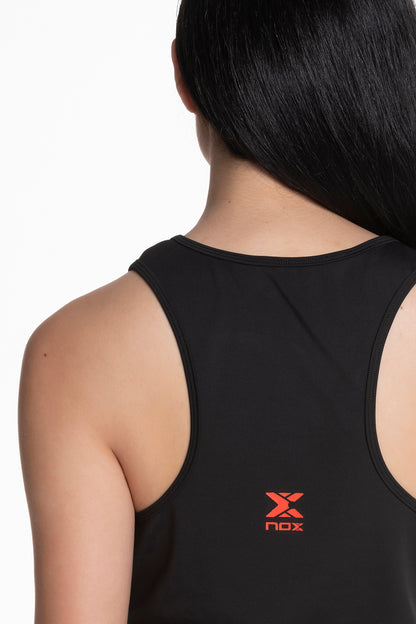 NOX Women Team Black Tank Top EDT25