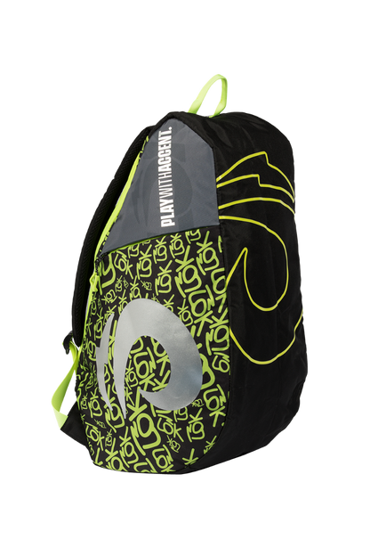 LOK Racket Bag One Black/Green Lime