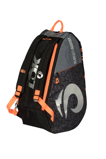 LOK Racket Bag One Black/Orange