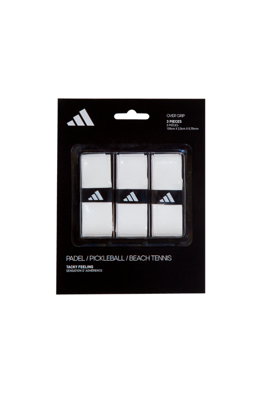 ADIDAS 3 PRO Overgrips in white