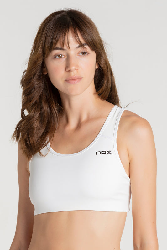 NOX Women PRO White Sports Bra