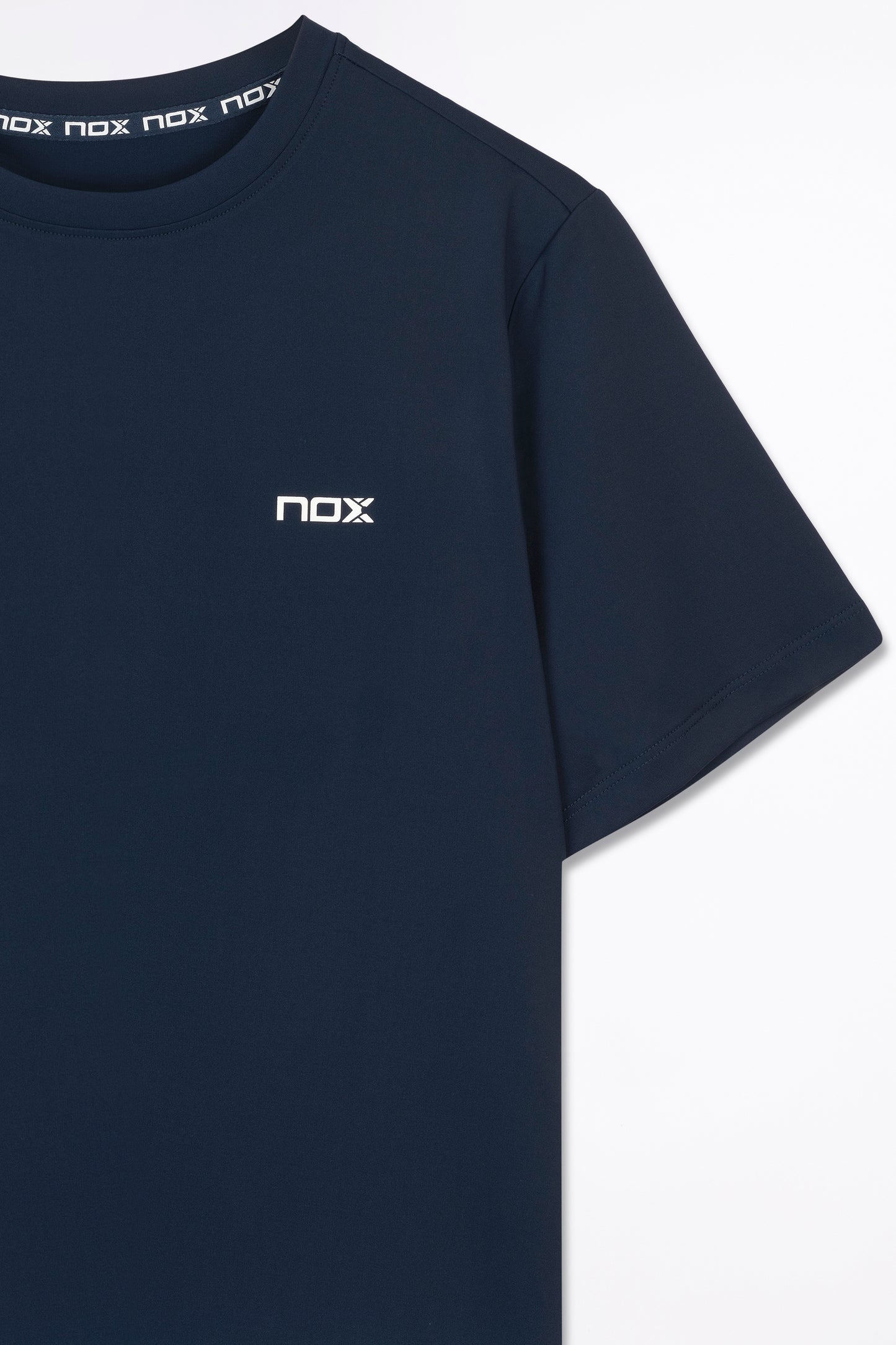 NOX Men Regular Dark Blue Team T-Shirt