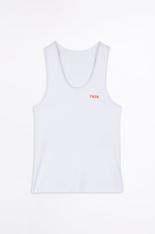 NOX Women White Team Tank Top