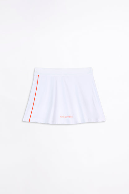 NOX Women White Team Skirt