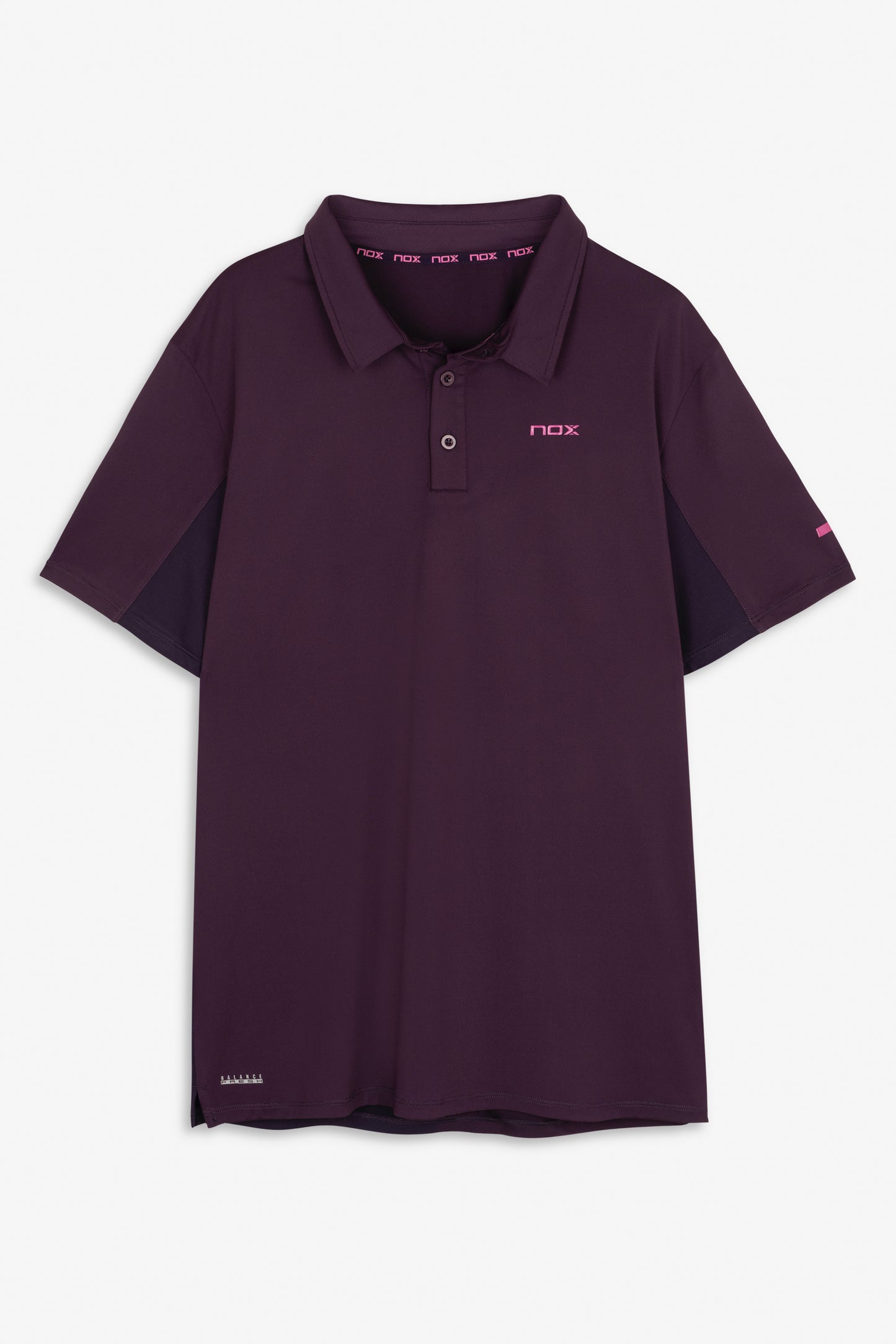 NOX Men PRO Deep Purple Polo T-shirt