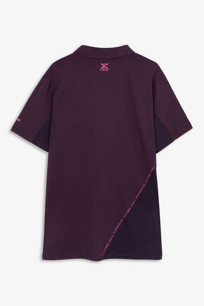 NOX Men PRO Deep Purple Polo T-shirt