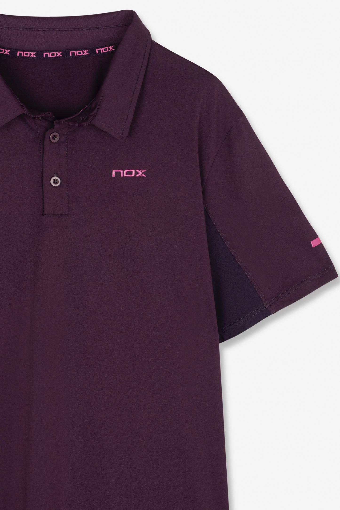 NOX Men PRO Deep Purple Polo T-shirt