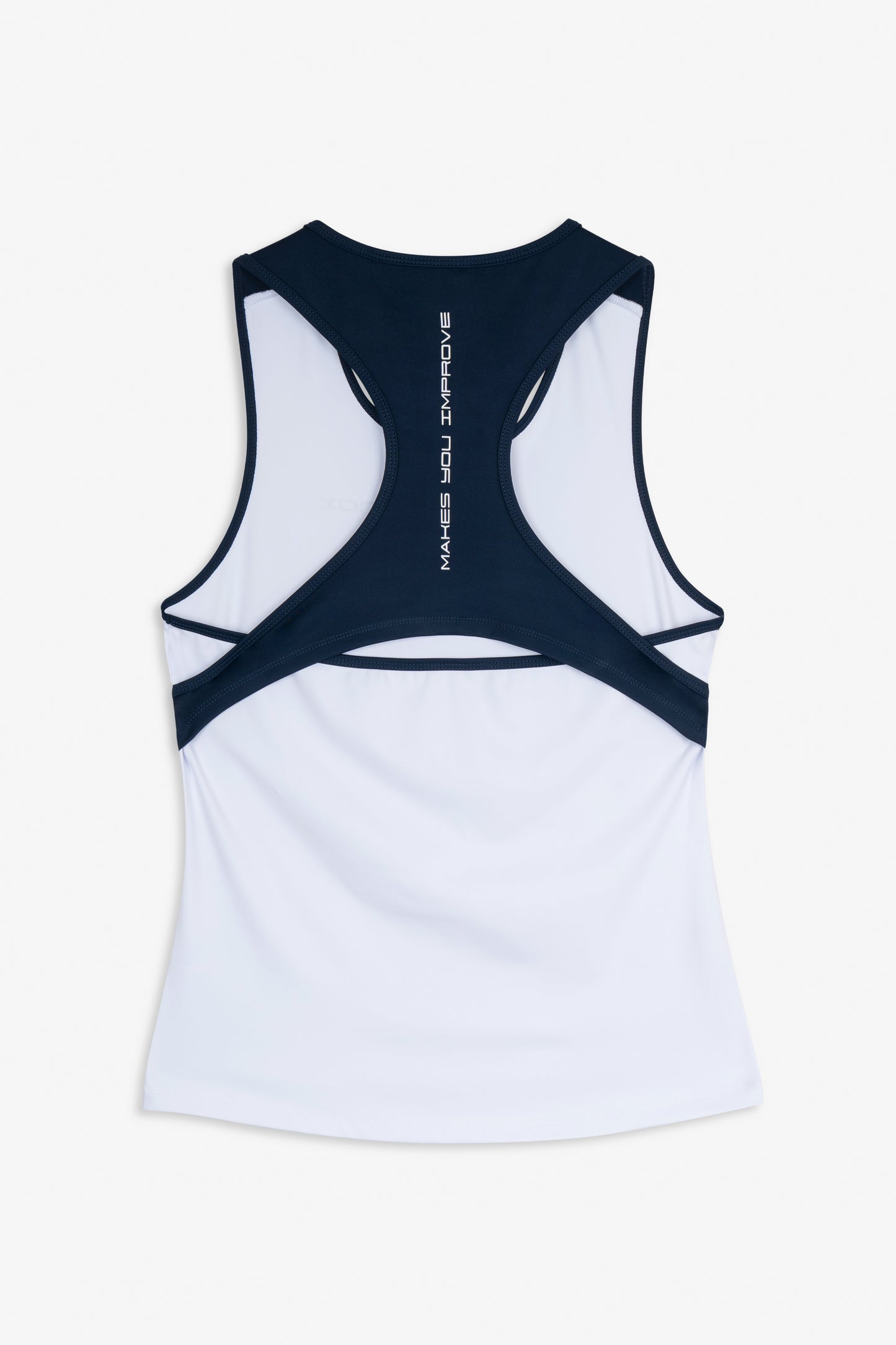 NOX Women Team White/Navy Blue Tank Top EDT25