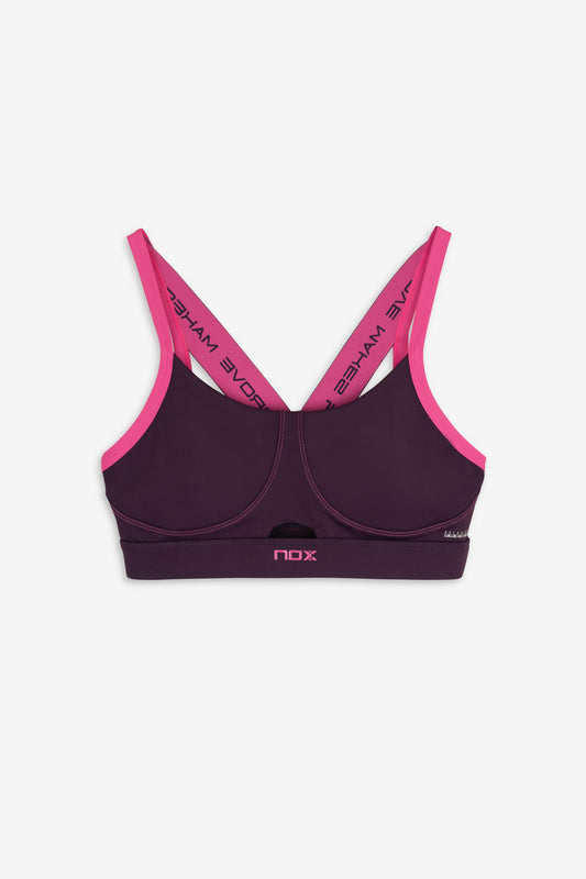 NOX Women PRO Deep Purple Sports Bra