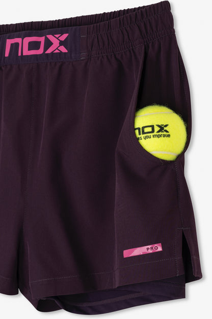NOX Women PRO Deep Purple Short