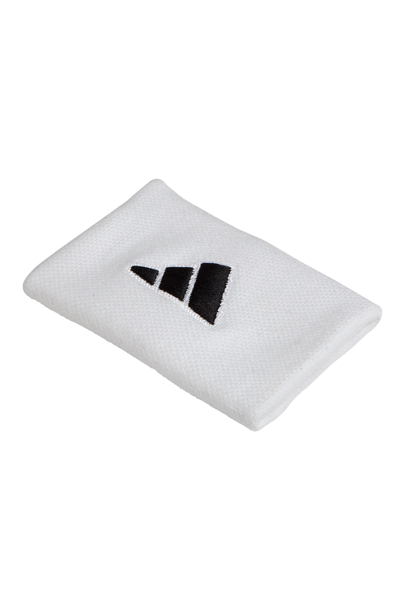 ADIDAS Wristbands L White with Black Logo