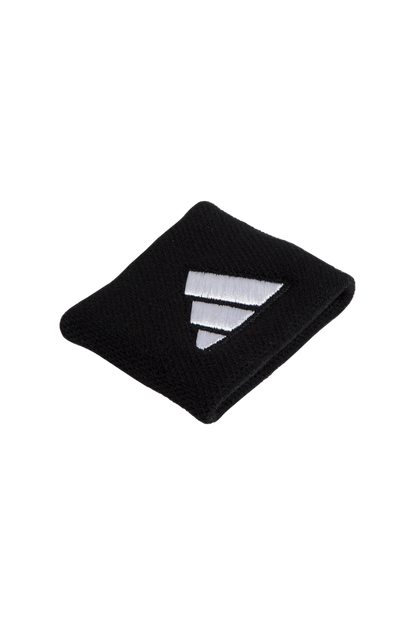ADIDAS Wristbands S Black with White Logo