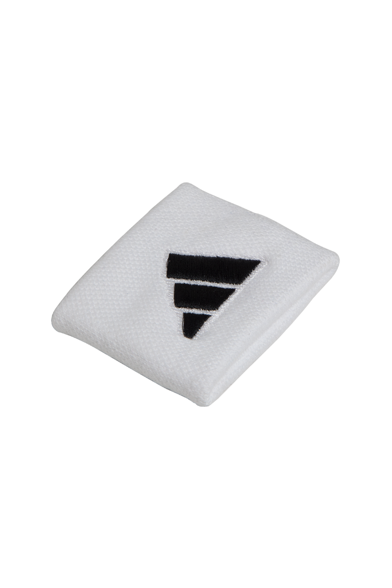 ADIDAS Wristbands S White with Black Logo