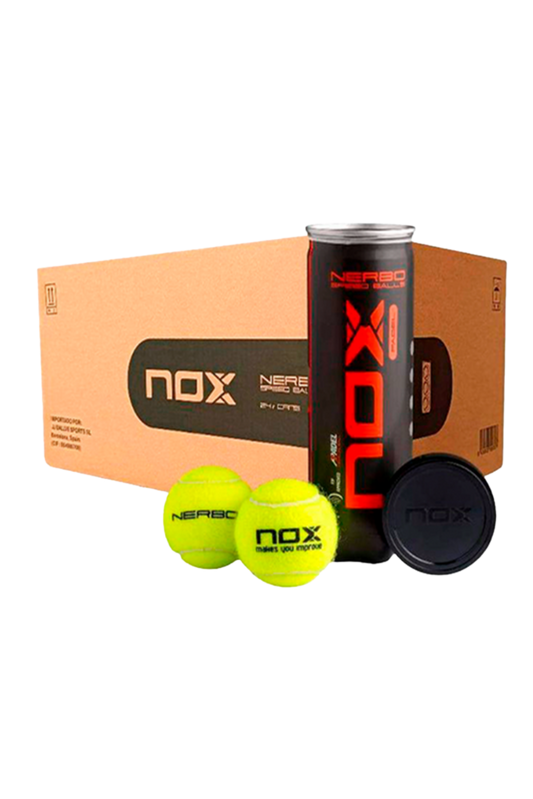 NOX Nerbo Speed Balls Carton (24 tubes)